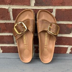 Birkenstock Madrid Big Buckle Sandals, 38N/7-7.5